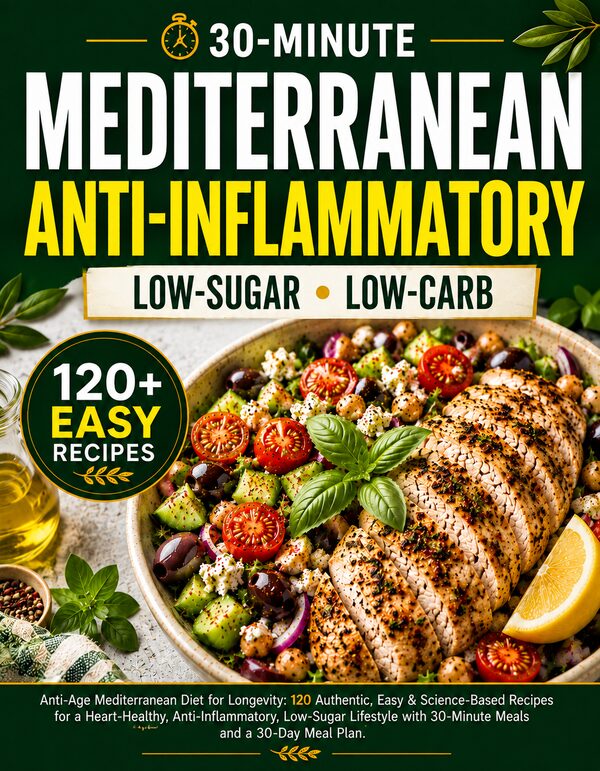 Mediterranean Anti-Inflammatory: Low-Sugar, Low-Carb