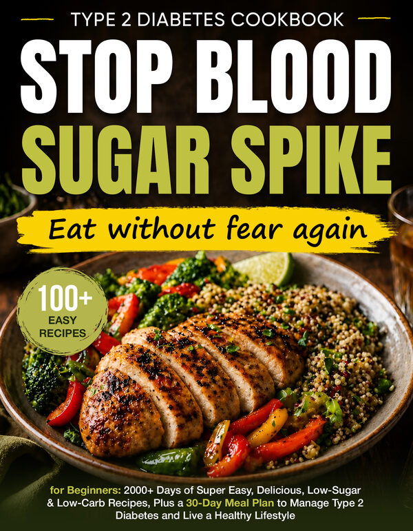 Type 2 Diabetes Cookbook: Stop Blood Sugar Spike