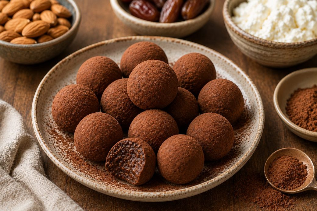 Cacao & Date Truffles
