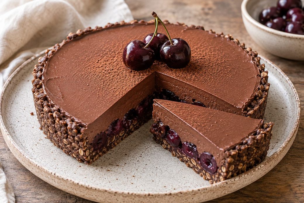 No-Bake Black Forest Tart