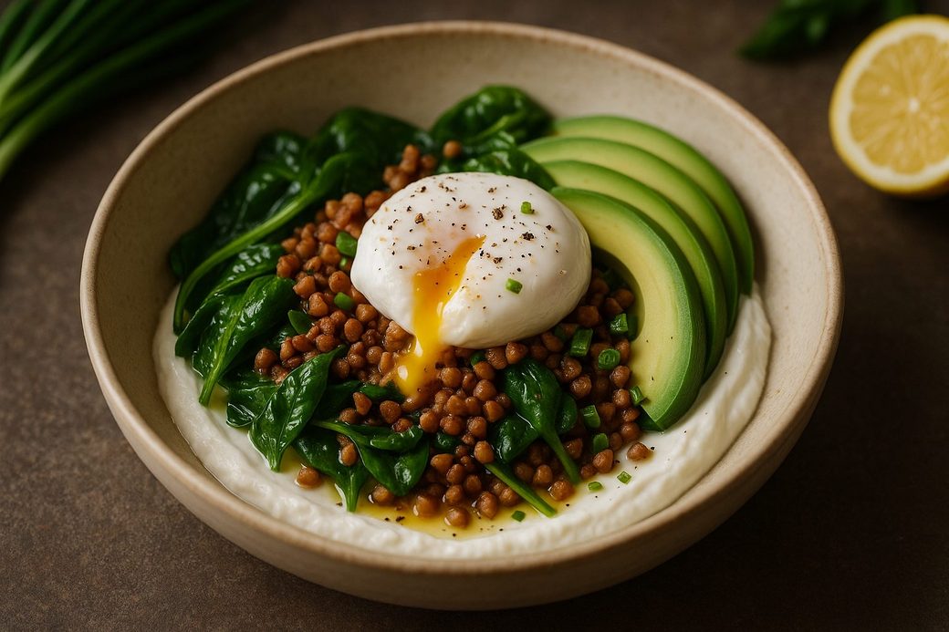 Savory Buckwheat with a Runny Egg