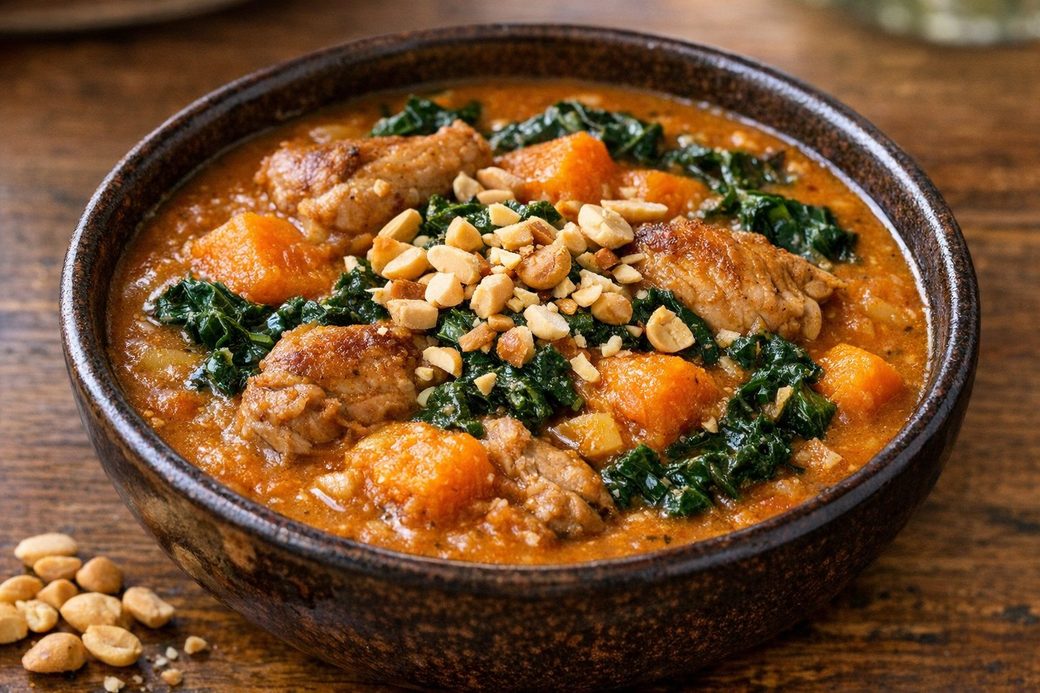 West African Chicken & Peanut Stew
